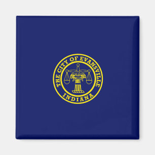 Íman Bandeira de Evansville (Indiana)