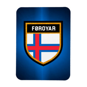 Íman Bandeira de Faroe Island