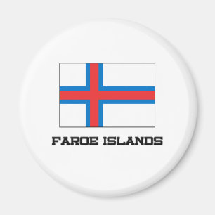 Íman Bandeira de Faroe Island