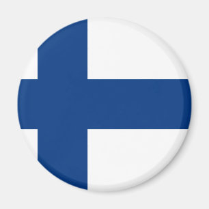 Íman Bandeira de Finlandia (lippu de Suomen, flagga de