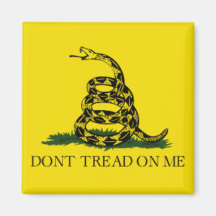 Íman Bandeira de Gadsden (Não Pise Em Mim) (Bandeira da