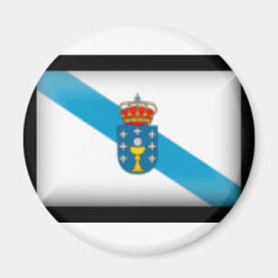 Íman Bandeira de Galiza da espanha