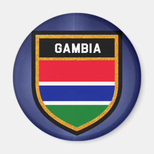 Íman Bandeira de Gambia