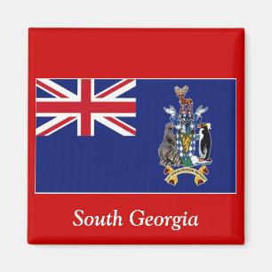 Íman Bandeira de Geórgia sul