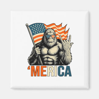 Íman Bandeira de Gorila 'merica Óculos de Sol Patriótic