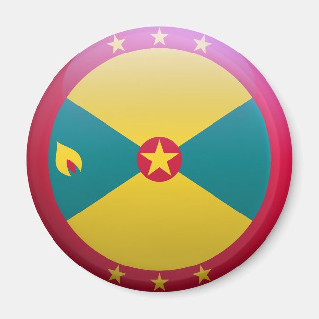 Íman Bandeira de Granada (Frente)