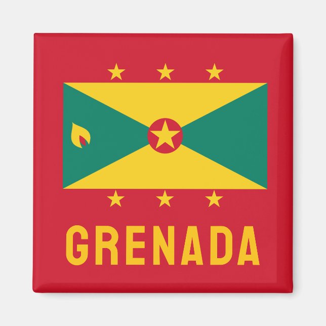 Íman Bandeira de Granada (Frente)