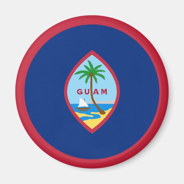 Íman Bandeira de Guam (Frente)