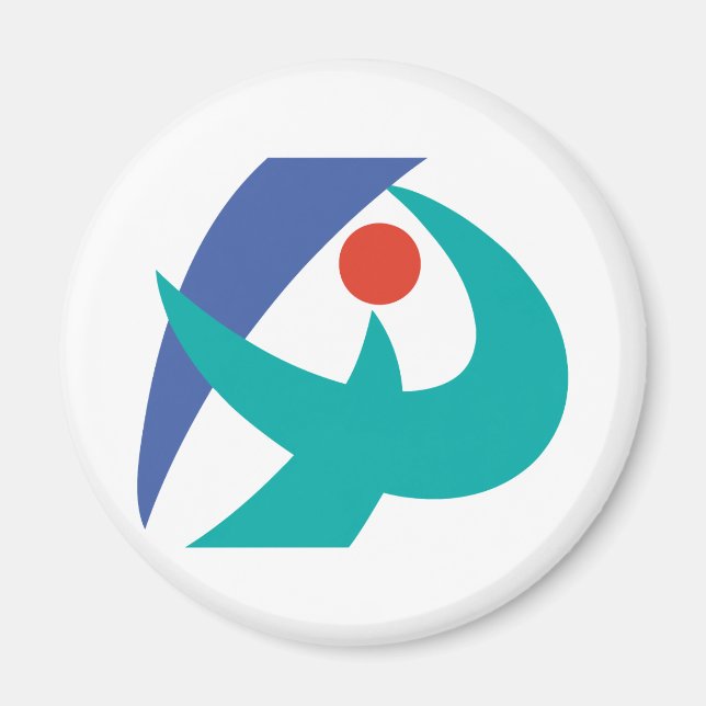 Íman Bandeira de Iga, Mie, Japão (Frente)