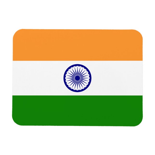Íman Bandeira de India (Horizontal)