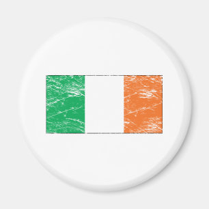 Íman Bandeira de Ireland do vintage