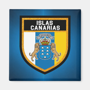 Íman Bandeira de Islas Canarias