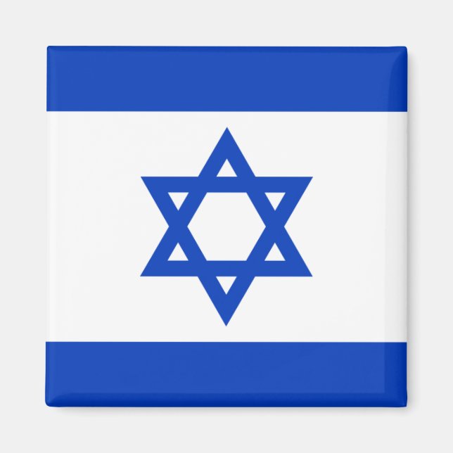 Íman Bandeira de Israel (Frente)