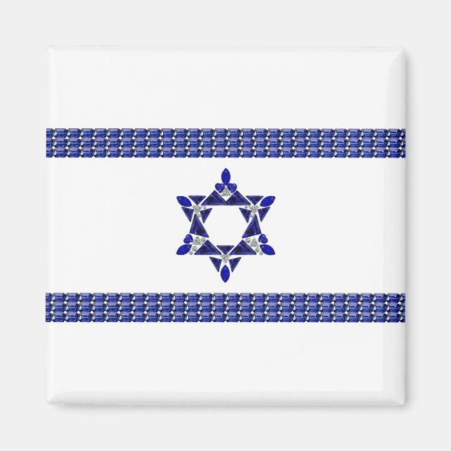 Íman Bandeira de Israel (Frente)
