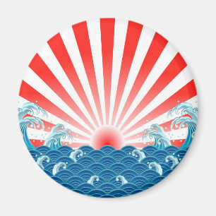 Íman Bandeira de Japão - NIPÓNICO