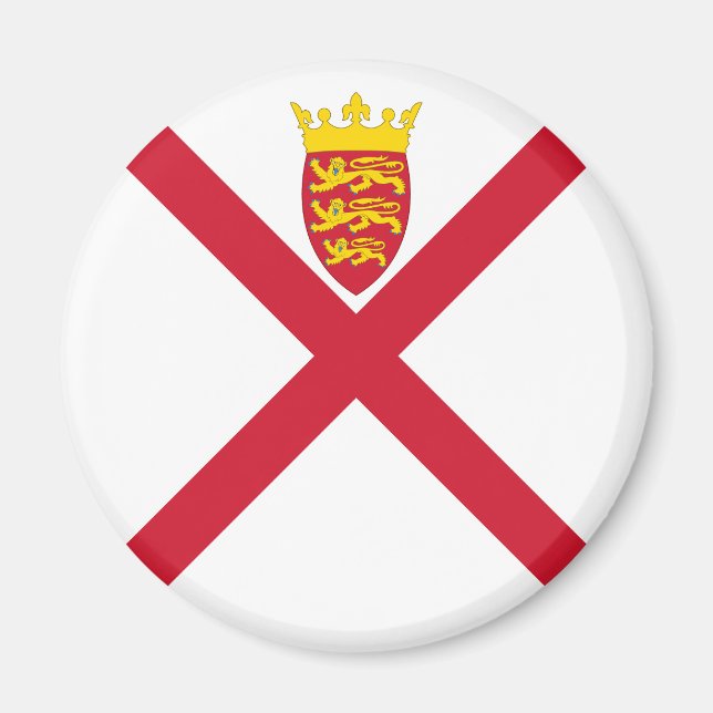 Íman Bandeira de Jersey (Frente)