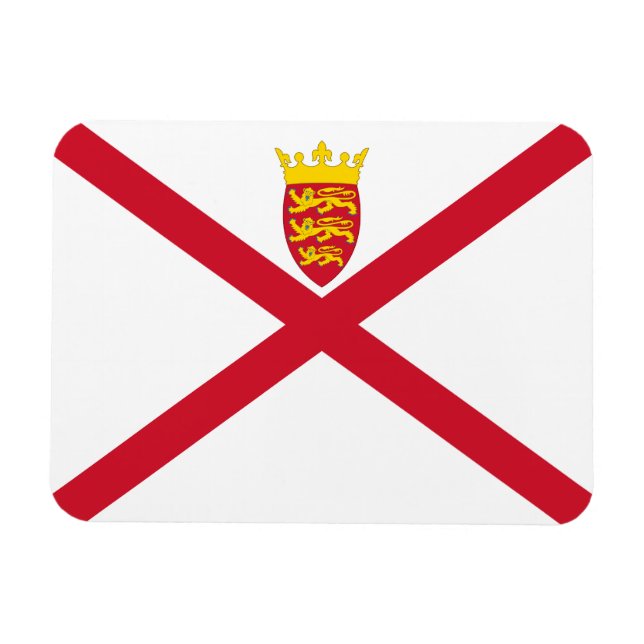 Íman Bandeira de Jersey (Horizontal)