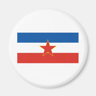 Íman bandeira de Jugoslávia