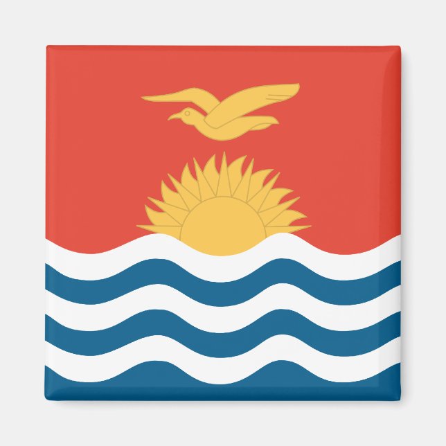 Íman Bandeira de Kiribati (Frente)