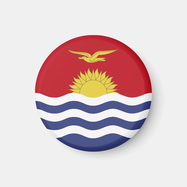 Íman bandeira de Kiribati (Frente)