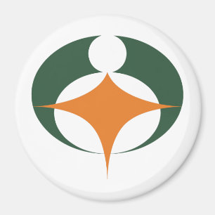 Íman Bandeira de Koga, Shiga, Japão