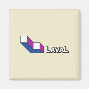 Íman Bandeira de Laval (Quebec, Canadá)