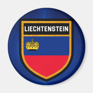 Íman Bandeira de Liechtenstein