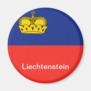 Íman Bandeira de Liechtenstein