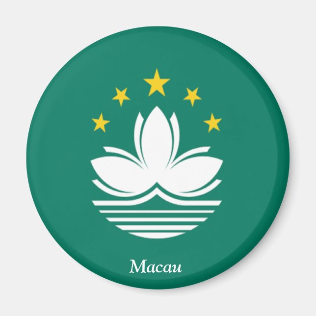Íman Bandeira de Macau (Frente)