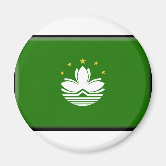 Íman Bandeira de Macau (Frente)