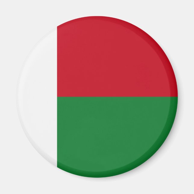Íman bandeira de Madagáscar (Frente)