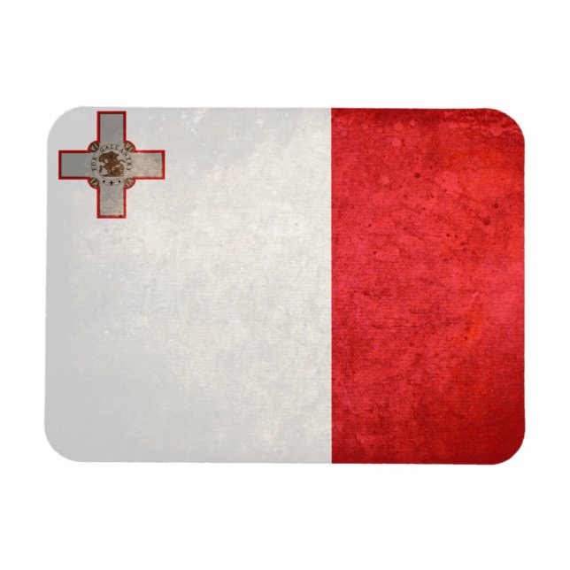 Íman Bandeira de Malta (Horizontal)