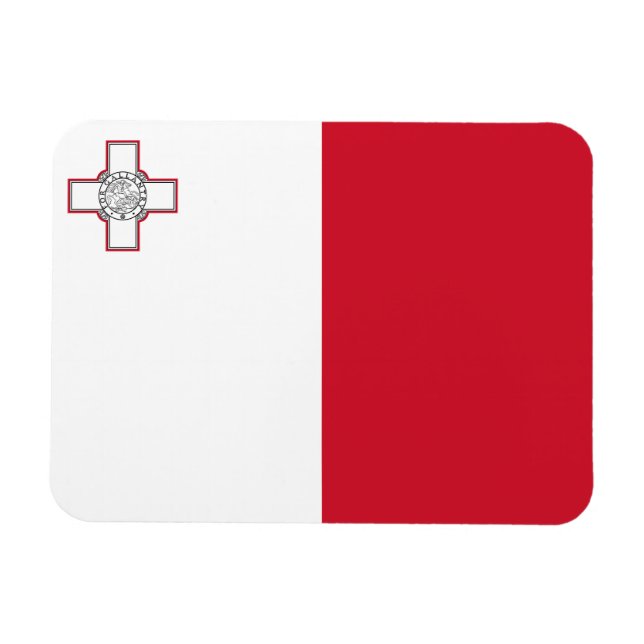 Íman Bandeira de Malta (Horizontal)