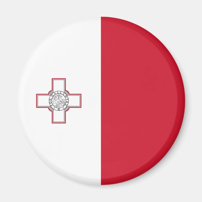 Íman Bandeira de Malta (Frente)