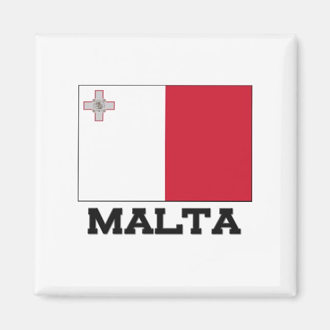 Íman Bandeira de Malta (Frente)