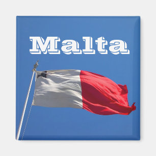 Íman Bandeira de Malta a ondular na lembrança de viagem