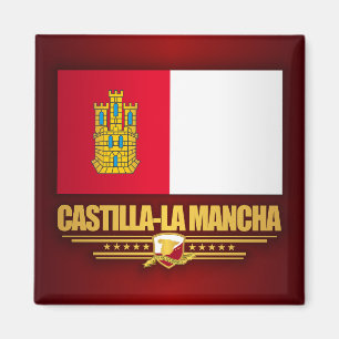 Íman Bandeira de Mancha do Castilla-La