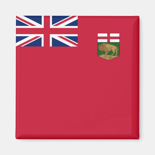 Íman Bandeira de Manitoba (Frente)