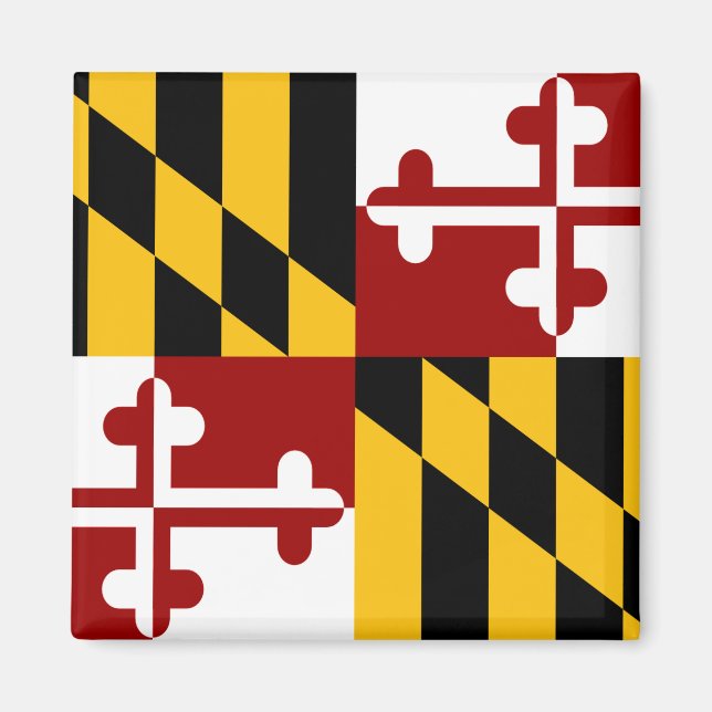Íman bandeira de Maryland (Frente)