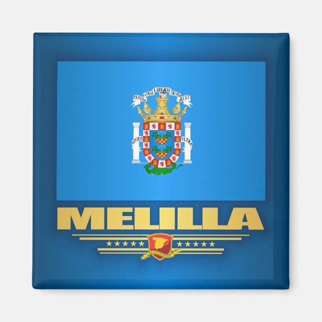 Íman Bandeira de Melilla (Frente)