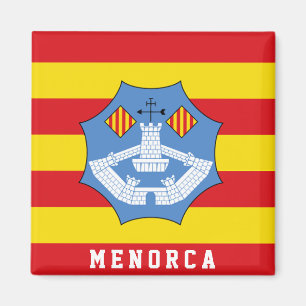 Íman Bandeira de Menorca, Espanha