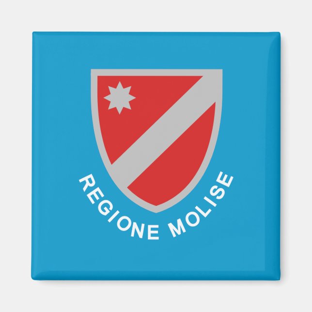Íman Bandeira de Molise (Itália) (Frente)