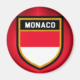 Íman Bandeira de Monaco