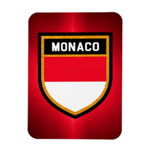 Íman Bandeira de Monaco