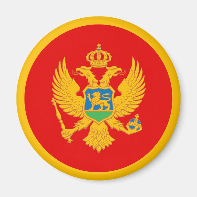 Íman Bandeira de Montenegro (Frente)