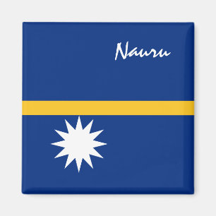 Íman Bandeira de Nauru e Oceânia Fãs de Natal/Esporte