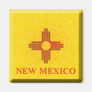 ÍMAN BANDEIRA DE NEW MEXICO