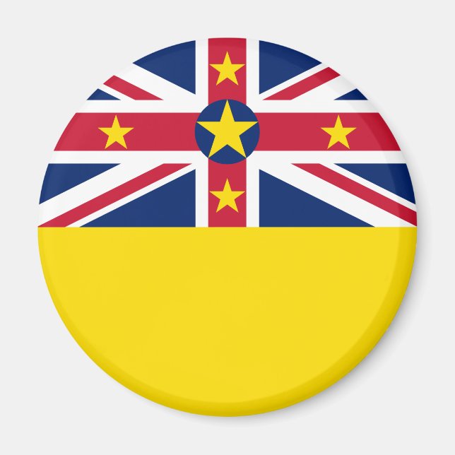 Íman Bandeira de Niue (Frente)