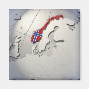 Íman Bandeira de Noruega