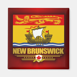 Íman Bandeira de Novo Brunswick